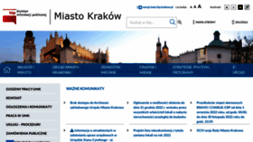 What Bip.krakow.pl website looked like in 2022 (1 year ago)