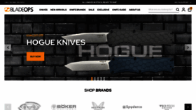 What Bladeops.com website looked like in 2022 (1 year ago)