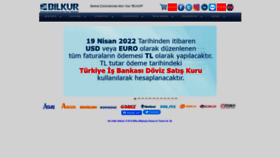 What Bilkur.com.tr website looked like in 2022 (1 year ago)