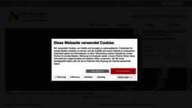 What Bsa-akademie.de website looked like in 2022 (1 year ago)