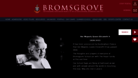What Bromsgrove-school.co.uk website looked like in 2022 (1 year ago)