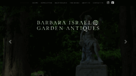 What Barbaraisrael.com website looked like in 2022 (1 year ago)