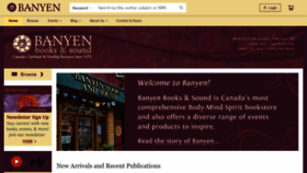 What Banyen.com website looked like in 2022 (2 years ago)
