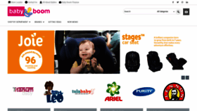 What Babyboom.co.za website looked like in 2022 (1 year ago)
