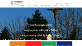 What Brothersofsaintjohnprinceville.org website looked like in 2022 (1 year ago)