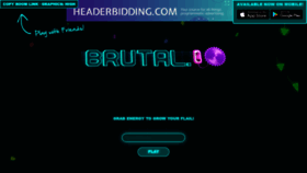 What Brutal.io website looked like in 2022 (2 years ago)