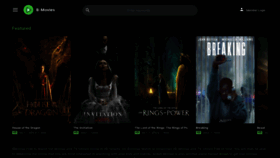What B-bmovies.com website looked like in 2022 (1 year ago)