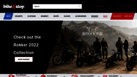 What Bikestop.co.uk website looked like in 2022 (3 years ago)