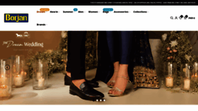 What Borjan.com.pk website looked like in 2022 (3 years ago)
