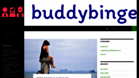What Buddybinge.com website looked like in 2022 (1 year ago)