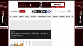 What Businesstech.co.za website looked like in 2022 (2 years ago)