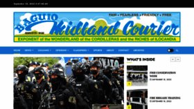 What Baguiomidlandcourier.com.ph website looked like in 2022 (1 year ago)