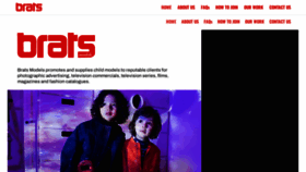 What Bratsmodels.com.au website looked like in 2022 (1 year ago)