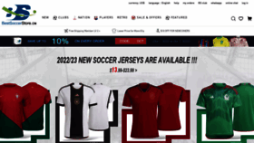 What Bestsoccerstore.cn website looked like in 2022 (1 year ago)