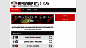 What Bundesliga-streams.net website looked like in 2022 (1 year ago)