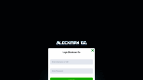 What Blockmango.net website looked like in 2022 (1 year ago)