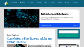 What Baixaroplaystore.com.br website looked like in 2022 (1 year ago)