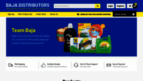 What Bajadist.com website looked like in 2022 (1 year ago)