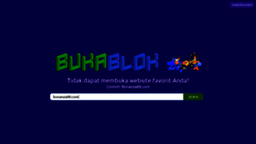 What Bukablok.com website looked like in 2022 (1 year ago)