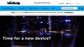 What Bludiode.com website looked like in 2022 (2 years ago)