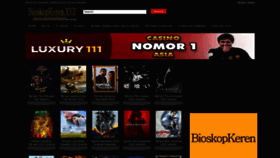 What Bioskopkeren.co website looked like in 2022 (1 year ago)