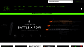What Bztactical.co.uk website looked like in 2022 (1 year ago)