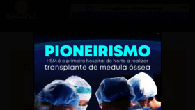 What Bacananews.com.br website looked like in 2022 (2 years ago)