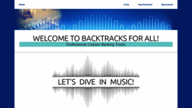 What Backtracks4all.com website looked like in 2022 (1 year ago)