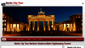 What Berlin-tour.city website looked like in 2022 (1 year ago)