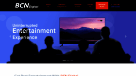 What Bcndigitaltv.com website looked like in 2022 (1 year ago)