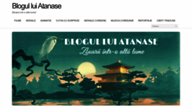 What Blogul-lui-atanase.ro website looked like in 2022 (1 year ago)