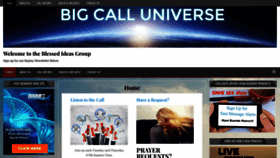 What Bigcalluniverse.com website looked like in 2022 (1 year ago)