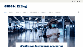 What Blogdeasisa.es website looked like in 2022 (1 year ago)