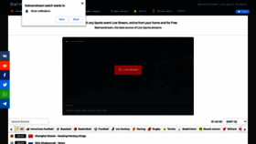 What Batmanstream.watch website looked like in 2022 (3 years ago)
