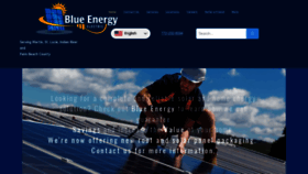 What Blueenergyelectric.com website looked like in 2022 (1 year ago)