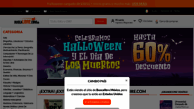 What Buscalibre.com.mx website looked like in 2022 (1 year ago)