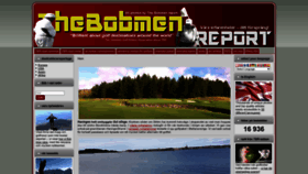 What Bobmenreport.com website looked like in 2022 (1 year ago)