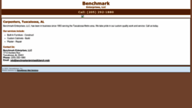 What Benchmarkenterprisesllcbench.mobi website looked like in 2022 (1 year ago)