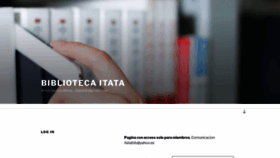 What Bibliotecaitata.net website looked like in 2022 (1 year ago)