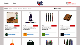 What Brindes.com.br website looked like in 2022 (2 years ago)