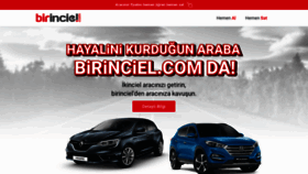 What Birinciel.com website looked like in 2022 (2 years ago)