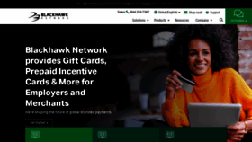 What Blackhawknetwork.com website looked like in 2022 (1 year ago)