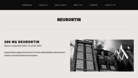 What Buyneurontin.life website looked like in 2022 (1 year ago)