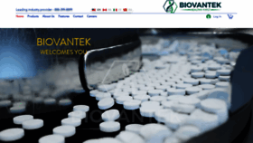 What Biovantek.com website looked like in 2022 (1 year ago)