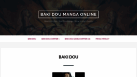What Bakidou.com website looked like in 2022 (2 years ago)