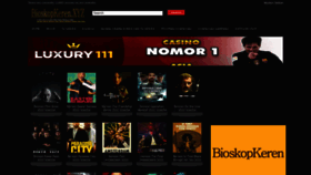 What Bioskopkeren.black website looked like in 2022 (1 year ago)