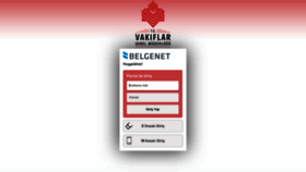 What Belgenet.vgm.gov.tr website looked like in 2022 (1 year ago)