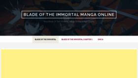 What Blade-of-the-immortal-manga.com website looked like in 2022 (1 year ago)