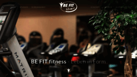 What Befit-fitness.com website looked like in 2022 (1 year ago)