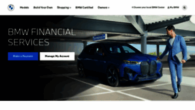 What Bmwfs.com website looked like in 2022 (1 year ago)